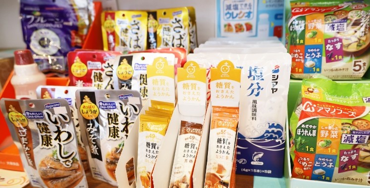 健康推進食品の販売